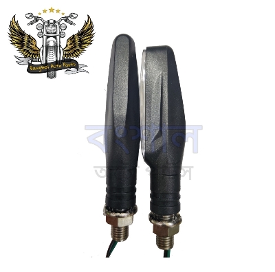 Picture of 2pcs 12V 12LED Moto Turn Signal Indicator Light Turning Light Amber