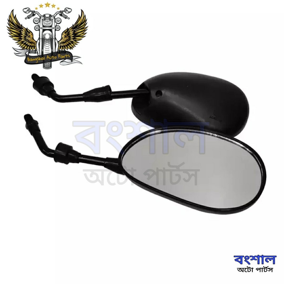 Picture of Motorcycle Looking glass for Hero Splendor bike Splendor Plus Splendor Pro Passion Passion Pro Passion Plus Walton Fusion