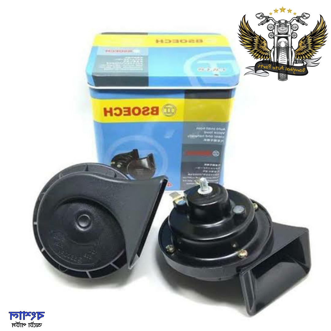 Picture of BSOECH Horn or High grade Snail Horn for motorcycle & car-DC-12V 2 Pis