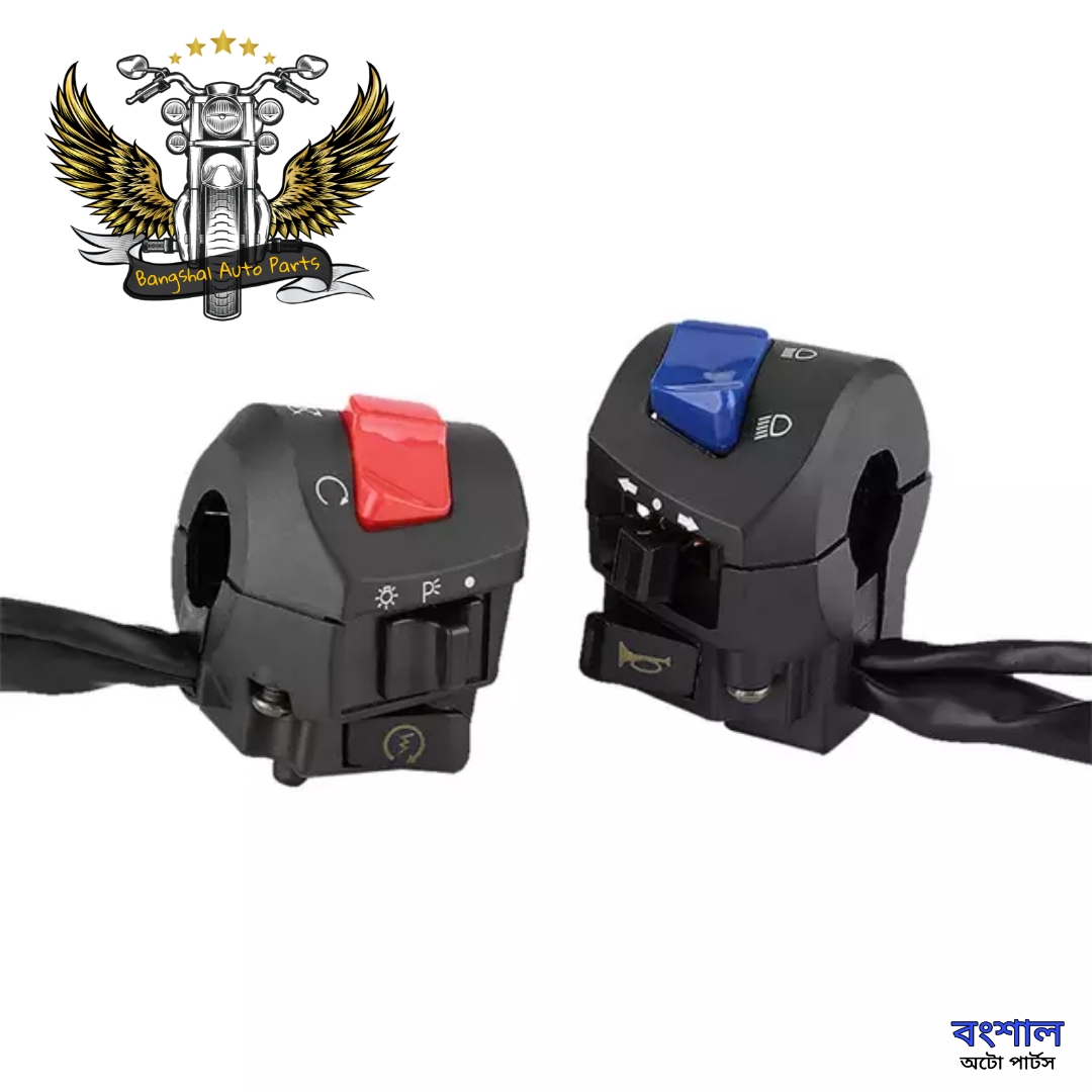 Picture of Left & Right Side 2Pcs Plastic Body Handle Switch Assy For China All Motorcycle