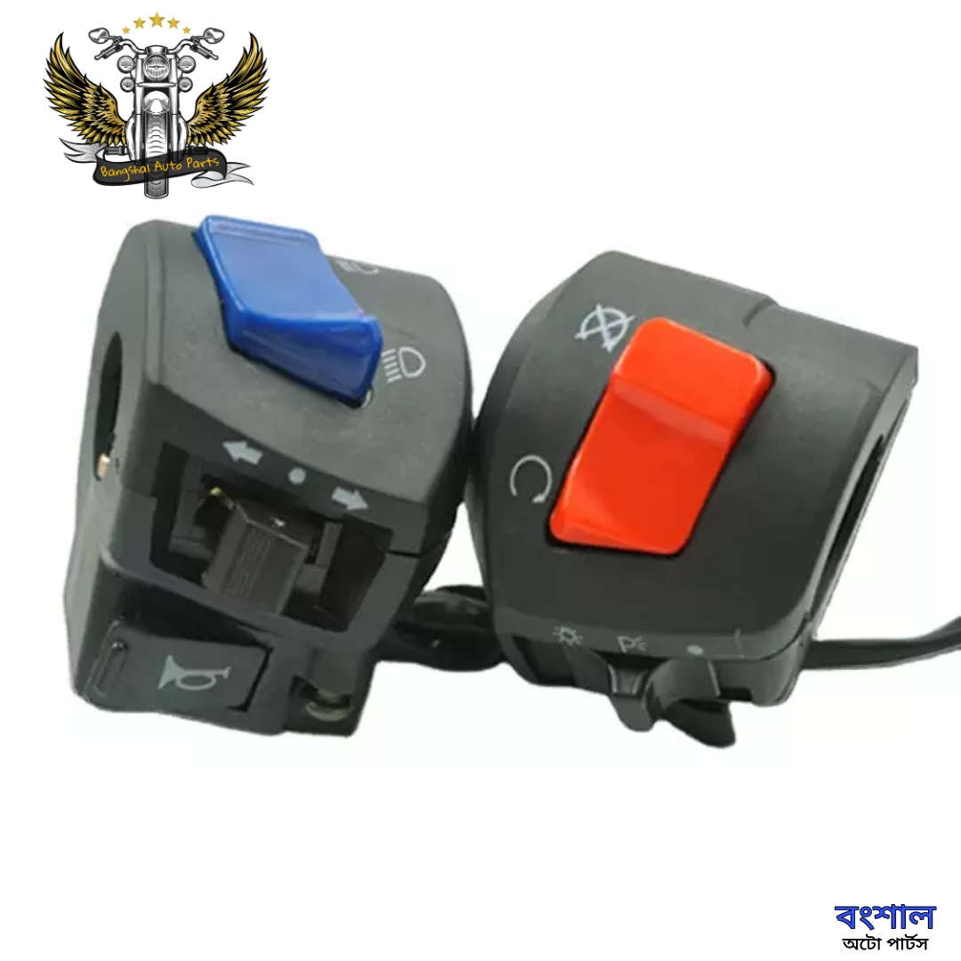 Picture of Left & Right Side 2Pcs Plastic Body Handle Switch Assy For China All Motorcycle