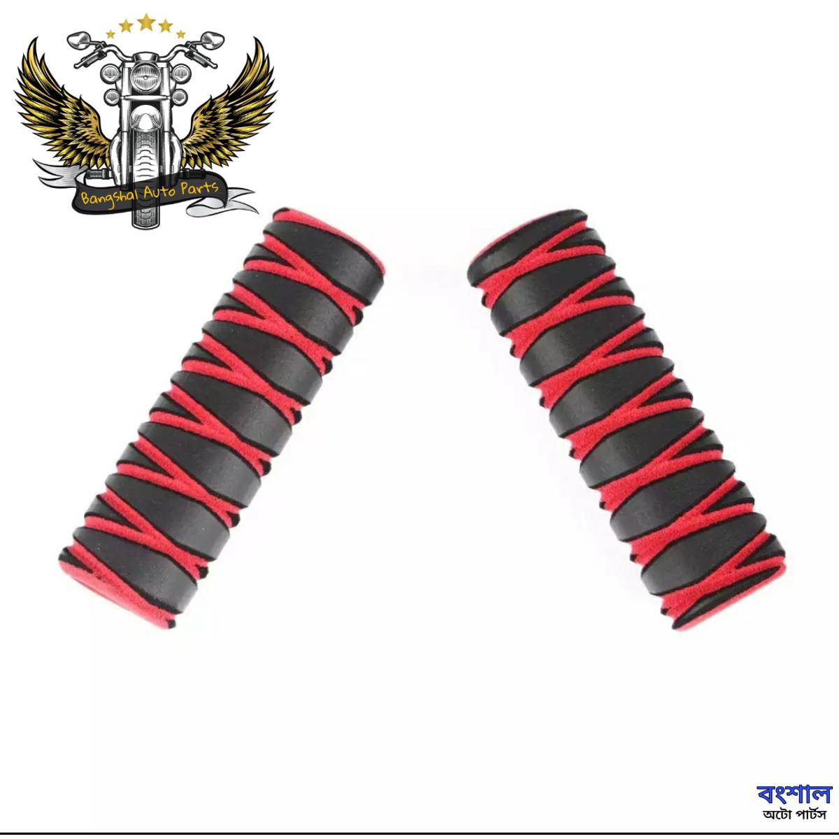 Picture of Bike Racing Bicycle Motorcycle Handle Bar Foam Sponge Grip Cover Non-Slip Soft Handlebar Grip