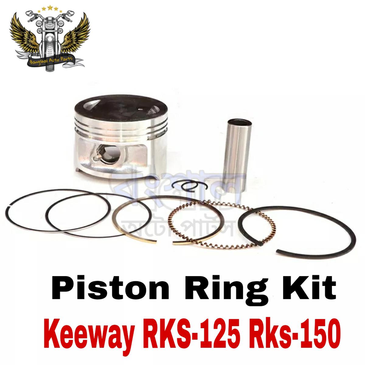 Picture of Motorcycle Piston Ring  Pin Ring Kit For Keeway RKS-125 / Rks-150 All Size Available