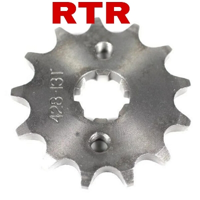 Picture of Model 428-13T Front Sprocket For RTR Motorcycle.