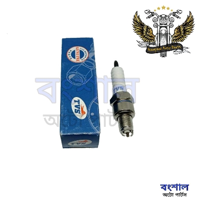 Picture of Spark plug dual head RTR Motorcycle Platinum Nozzles CR7HSA 3-Electrode For 150cc & 4 v 160cc