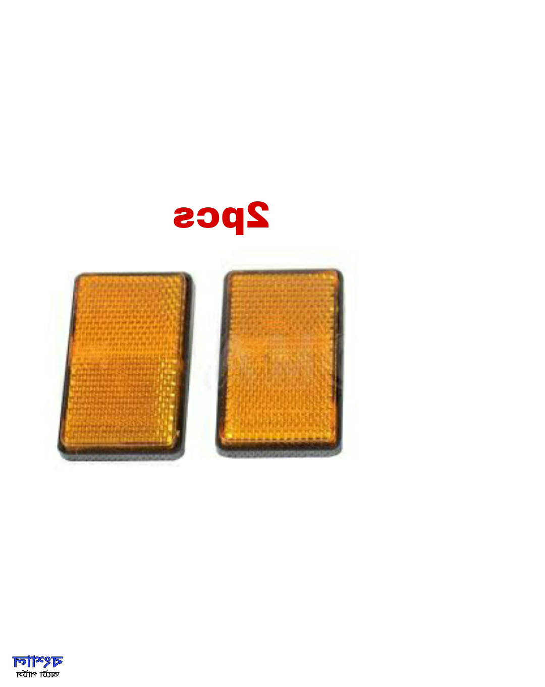 Picture of 2pcs Motorcycle Mudguard Reflector 10mm