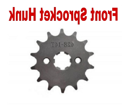 Picture of Motorcycle Front Sprocket Model 428-14t For Hero Hunk Motorcycle