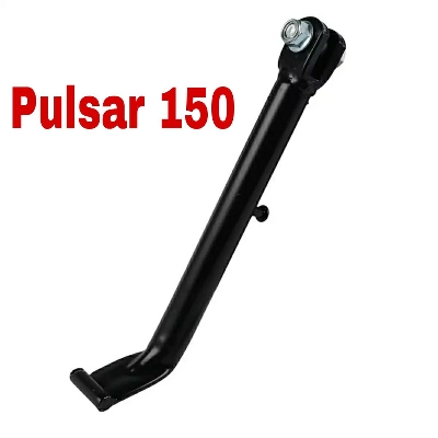 Picture of Pulsar 150 Side Stand for Motorcycle. Full metal Black
