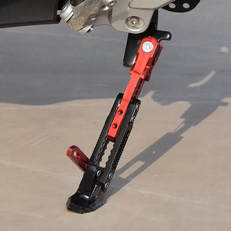 Picture of Universal CNC Aluminum Alloy Adjustable Kickstand Foot Side Stand for Motorcycle