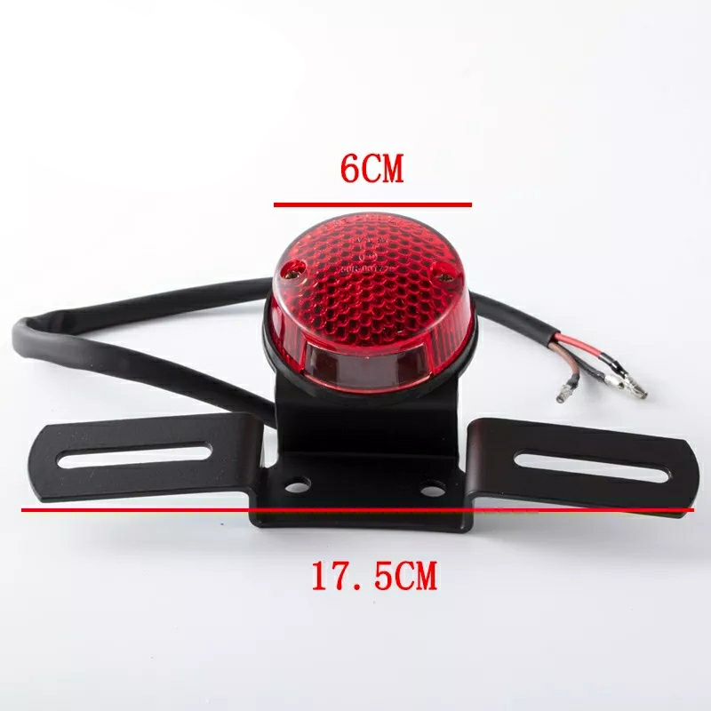 Picture of Universal Motorcycle Red Rear Tail Brake Stop Light Lamp For Motorcycle