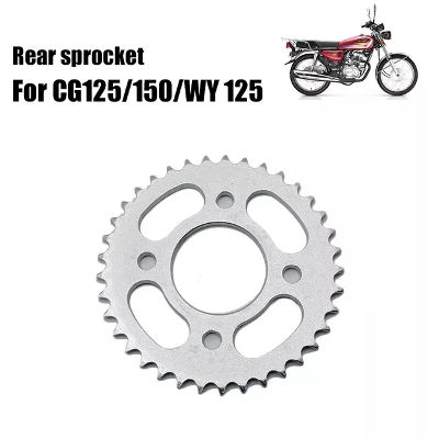 Picture of Motorcycle Chain Sprocket Set Kit Final Drive Sprocket For CG-125 Motorcycle