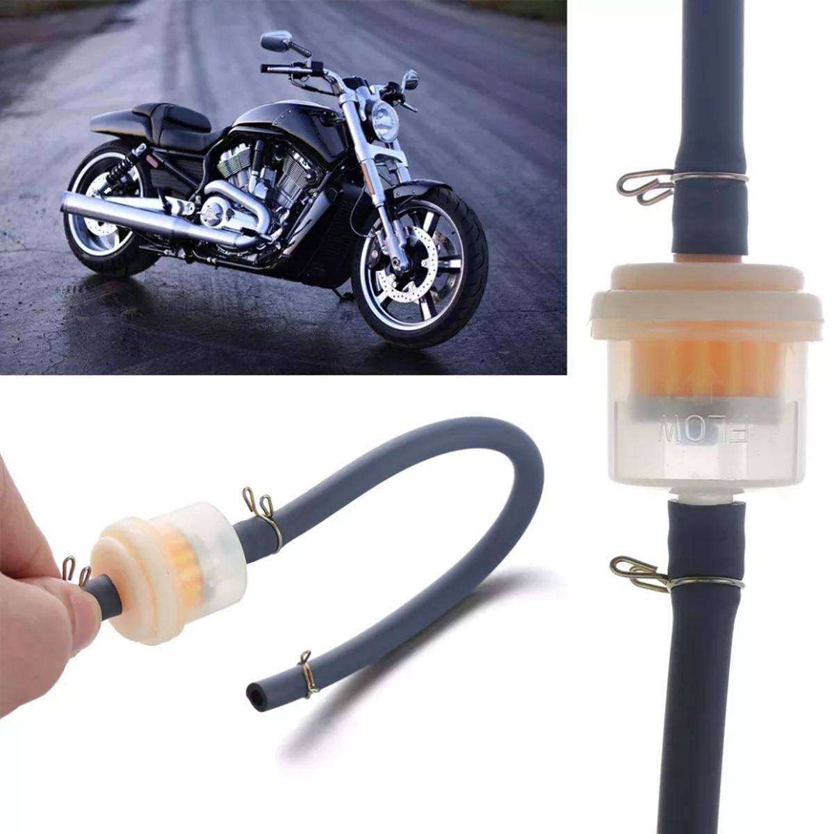 Picture of Magnet Gas Fuel Filter Gasoline Cleaner Petrol Pipe Hose line For All Motorcycle