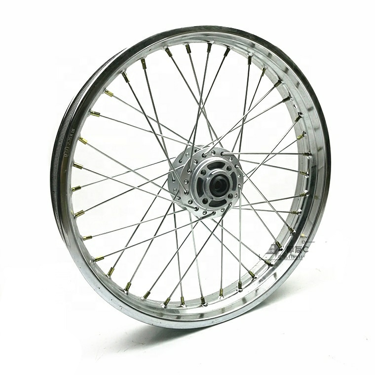 Picture of 36pcs Motorcycle Stainless Steel Rim Wheel Spokes Kit Set Size 300-17