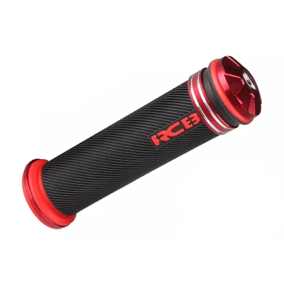 Picture of Alloy RCB AHG66 Handle Grip. Universal Handle Grips For Motorcycle. RED 2 Pis