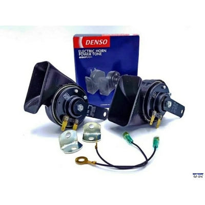Picture of Denso Compact Full Power Tone Universal Horn Set of 2 for Motorbike/Car