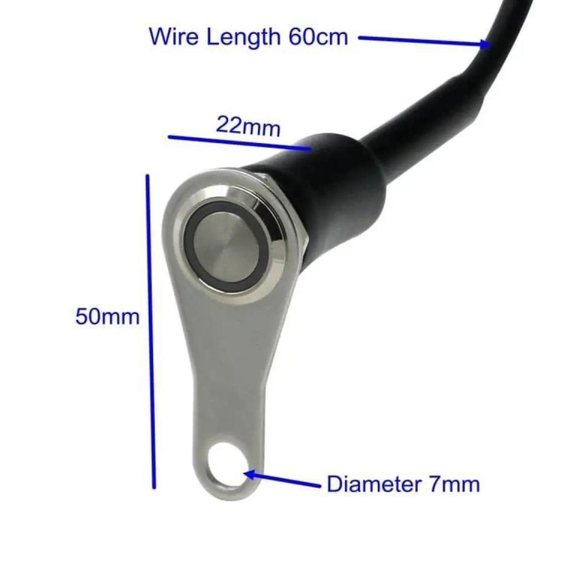 Picture of Led Metal On/Off Switch For Motorcycle - Bike Accessories