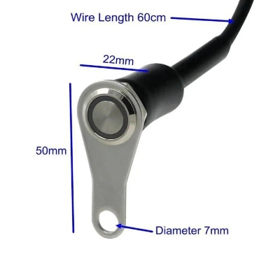 Picture of Led Metal On/Off Switch For Motorcycle - Bike Accessories