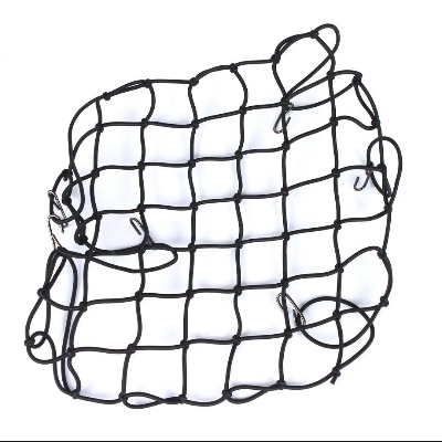 Picture of Seat Net or Helmet Holder for Motorcycle - Black