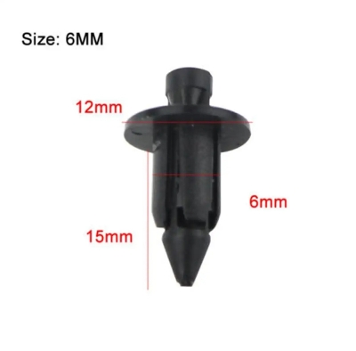 Picture of Plastic Push Rivet Fairing Clips 10pcs (Spicially For Yamaha)