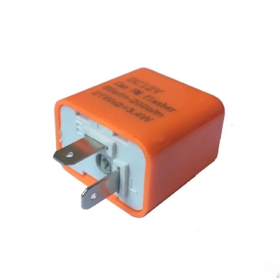 Picture of 2 Pin Speed Adjustable LED Indicator Flasher Relay Resistor Fix Flash Motorcycle