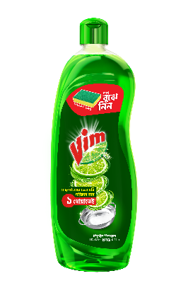 Picture of Vim Liquid Dishwash 475ml (Scrubber Free)