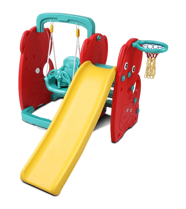 Picture of Large Size Elephant Slider Easy Set Up Playset for Indoor Outdoor Backyard, Easy to Store, Safe Toy for Toddler, Kids Premium Kids Plastic Slide – Indoor & Outdoor Baby Slider | Durable & Safe Children Playground Toy