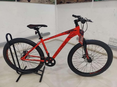 Picture of 24 inchi 1 Speed Non Gear Cycle With Suspension Lockout fork High Rim Coloring Fat Spoke With Shimano Parts