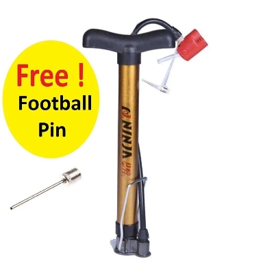 Picture of Pumper 3 in 1 Mini Hand Pumper for Cycle, Ball, Balloon. Ninja Pumper For Cycle