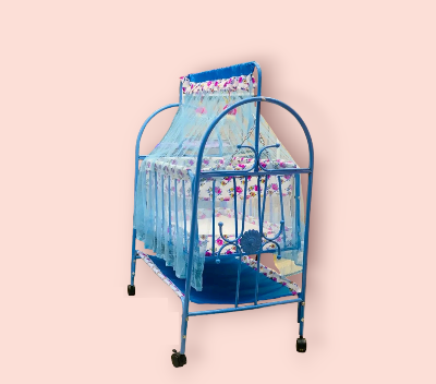 Picture of Dolna Bed For New Born Baby A Cozy Nest Cradle model no MS-1125 dolna bed with mosquito net Bacchader Dolna Baby Dolna