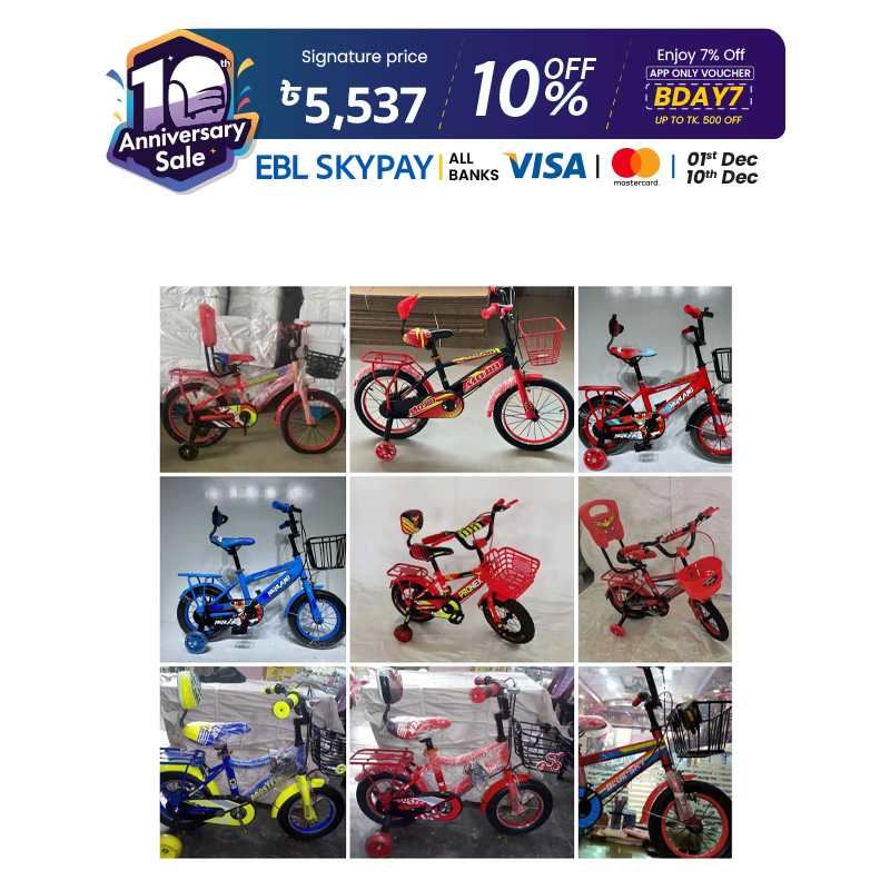 Picture of 12 inchi Any Cycle Without Suspension Lockout fork High Rim Coloring Fat Spoke With Shimano Parts