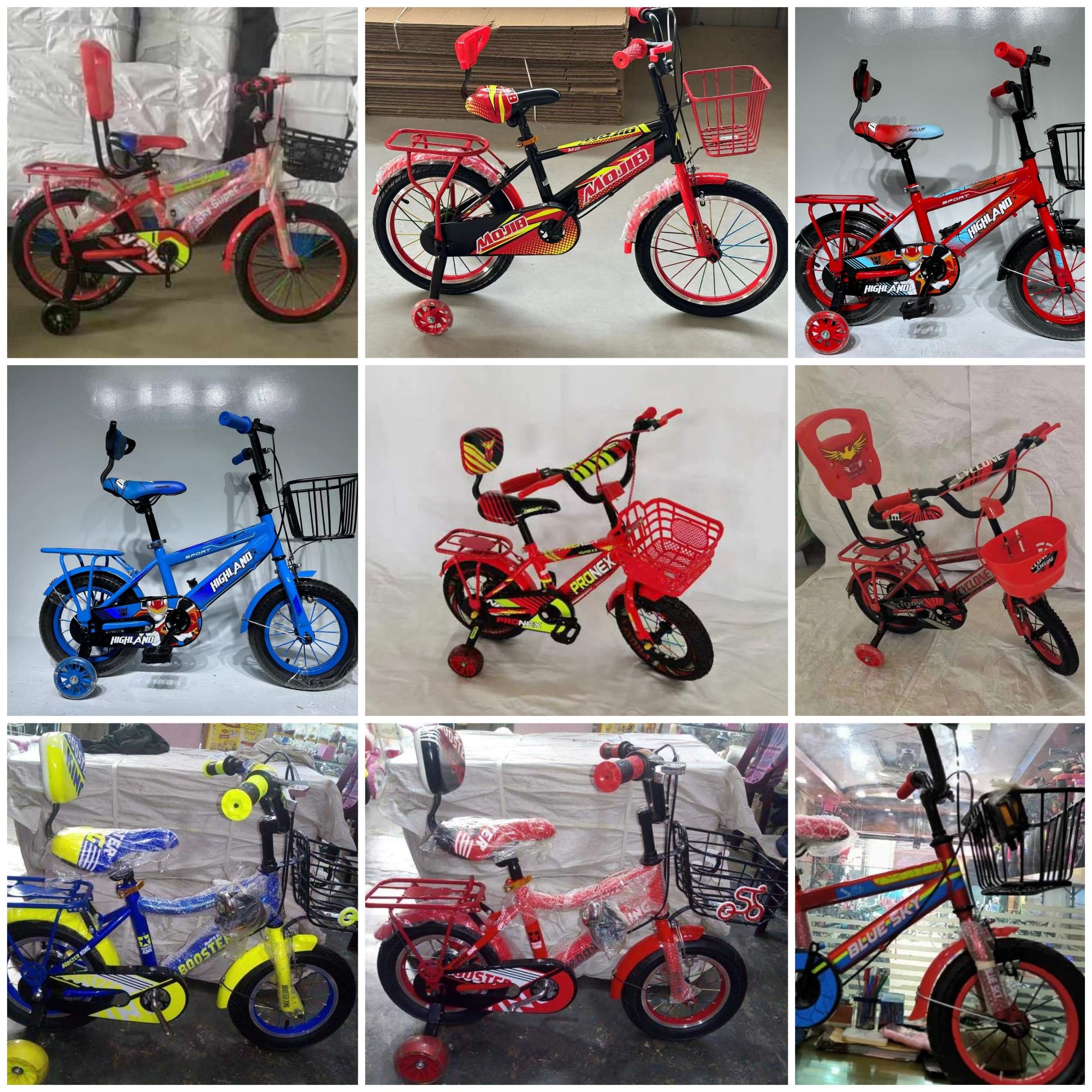 Picture of 12 inchi Any Cycle Without Suspension Lockout fork High Rim Coloring Fat Spoke With Shimano Parts