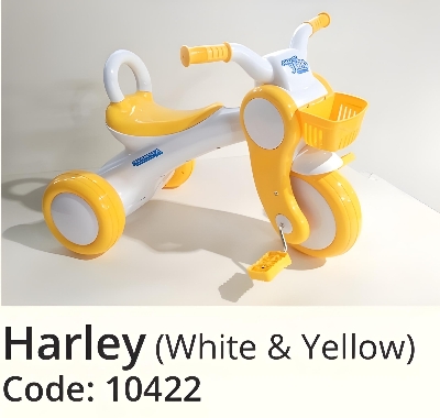 Picture of Harley Baby Tricycle this tricycle ensures stability and balance during rides. Its adjustable seat grows with your child