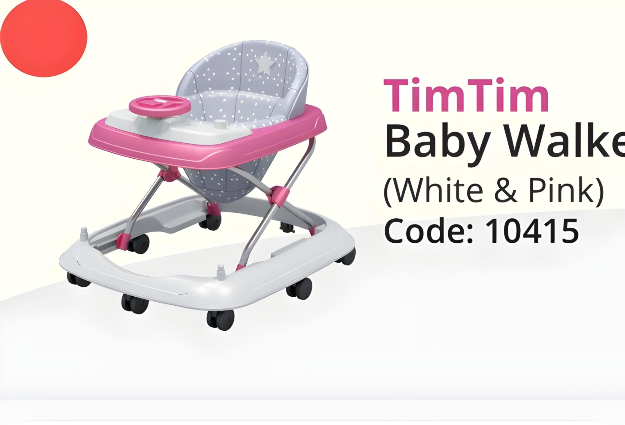 Picture of Baby WalkerThe Baby Walker is designed to support your little one’s first steps with safety and comfort