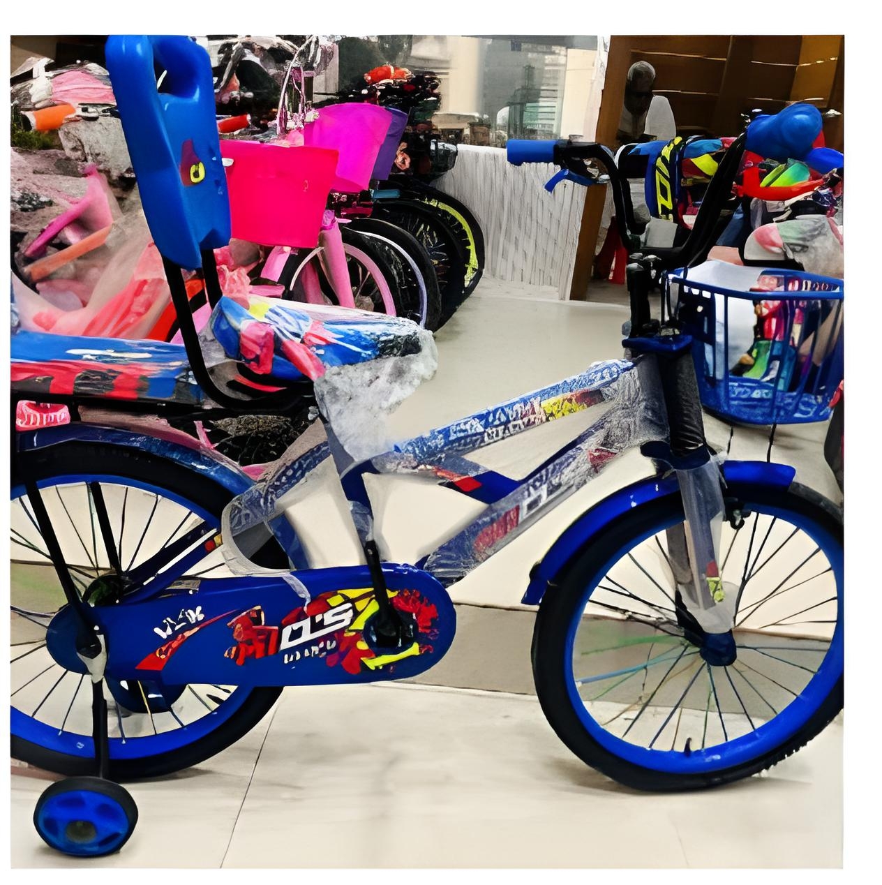 Picture of 12/16/20 inchi Cycle Select Size Before Order Cycle Without Suspension Lockout fork High Rim Coloring Fat Spoke With Shimano Parts