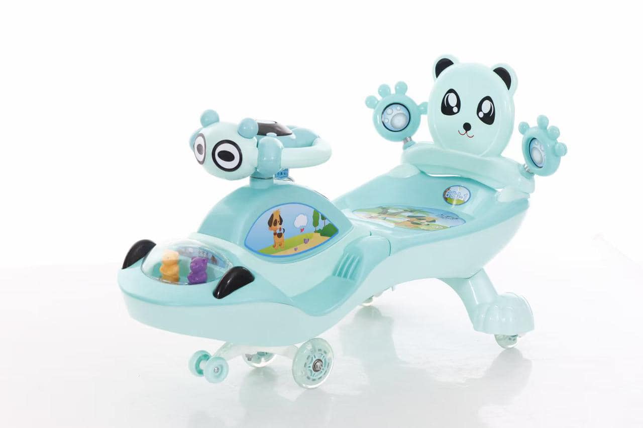 Picture of Baybee Kids Swing Auto Car Cruiser Pedal Go Kart Racing Ride On Toy Car For Baby With Curved Seat Baby Tricycle Kid'S Trike/Bicycle Children Tricycle For Boys & Girls Age 2-6 Years(Red)