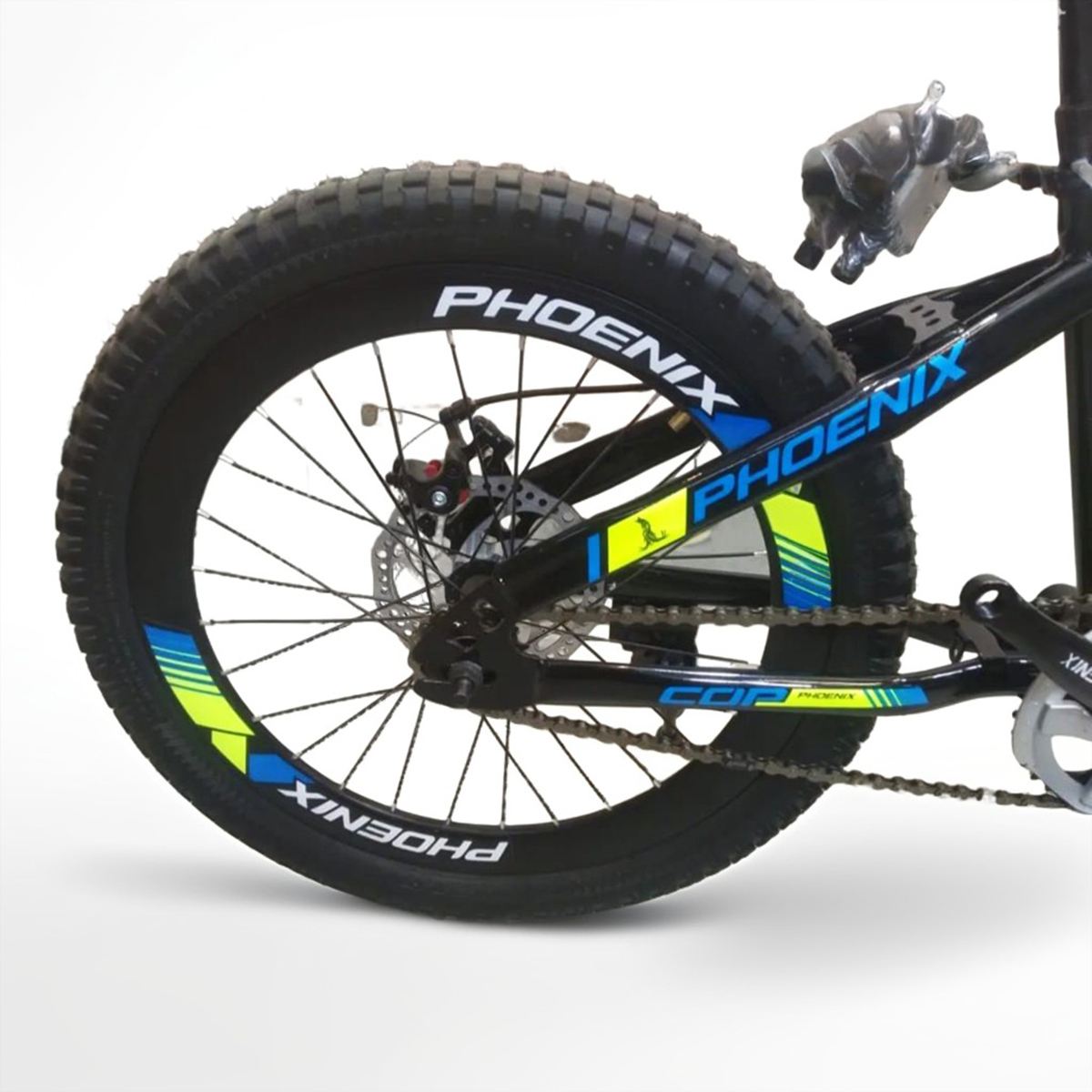 Picture of 20'' Phoenix Double Disc Brake With Fat Tyte Cycle - Enjoy Smooth And Reliable Braking Performance With The 20'' Phoenix Disc Brake Cycle Cash On Delivery Available