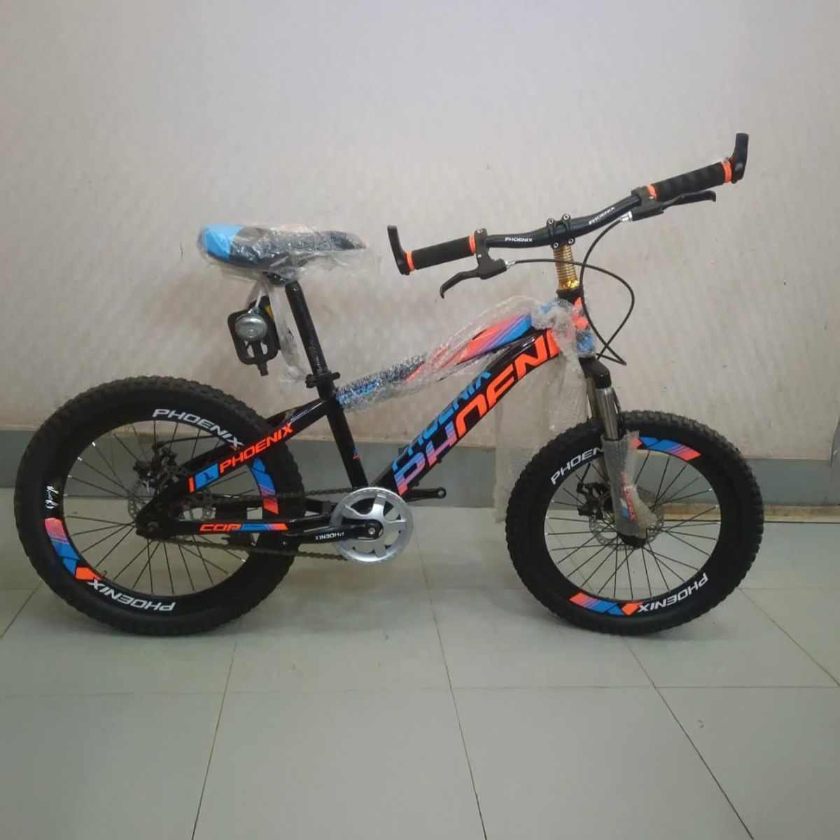 Picture of 20'' Phoenix Double Disc Brake With Fat Tyte Cycle - Enjoy Smooth And Reliable Braking Performance With The 20'' Phoenix Disc Brake Cycle Cash On Delivery Available