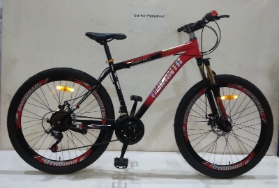 Picture of 26 inchi 21 Speed Gear Cycle With Suspension Lockout fork High Rim Coloring Fat Spoke With Shimano Parts