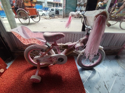 Picture of 12'' baby cycle , speed cycle , spider man cycle