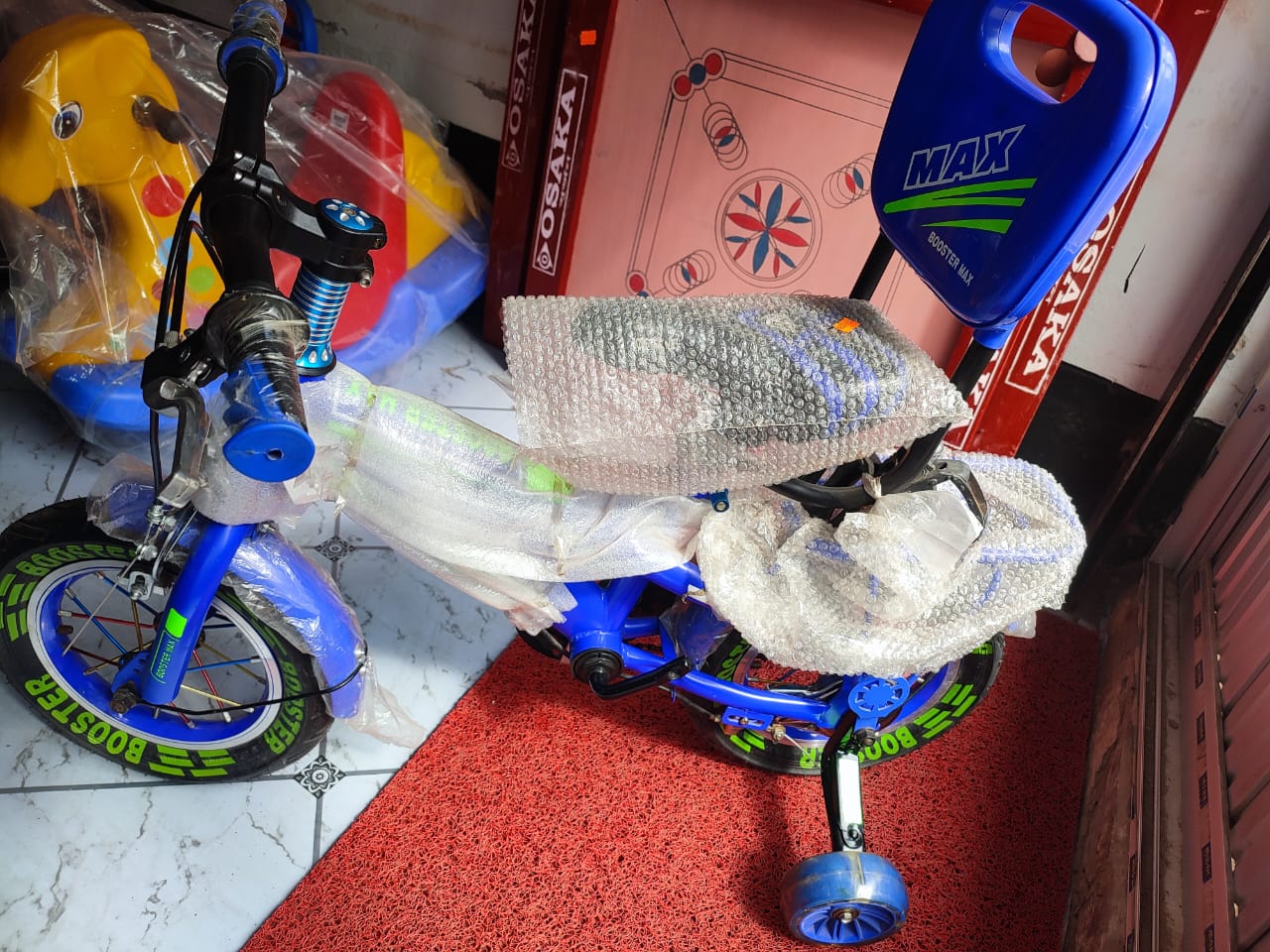 Picture of 12'' baby cycle , speed cycle , spider man cycle