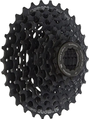 Picture of Shimano 8 Speed Cassette. Shimano CS-HG200-8 - Bike Cycle