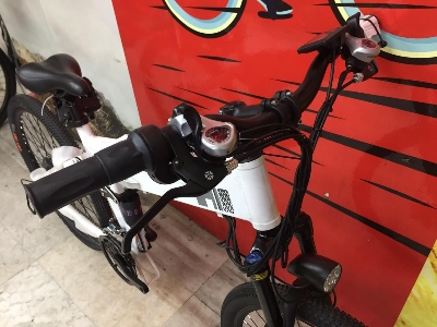 Picture of BOOSTED E-bike 48v and 10 Am full alloy Mountain Folding E-bike with paddle assist