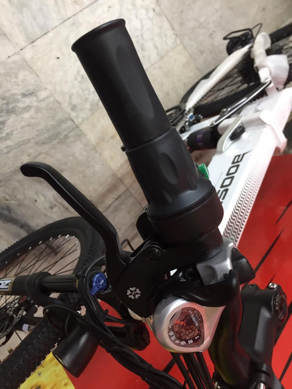 Picture of BOOSTED E-bike 48v and 10 Am full alloy Mountain Folding E-bike with paddle assist