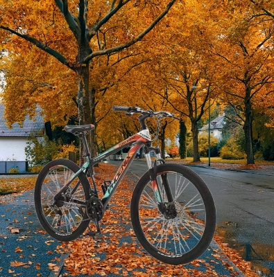 Picture of Phoenix Tornado 26-Inch 3×8 Gear 24-Speed Bicycle - Smooth Riding Experience For Cyclists Of All Levels