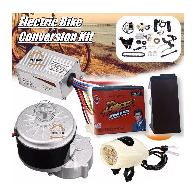 Picture of Electric Cycle Motor Conversion Kit Full Set With Charger 24v 250w 3850 RPM loading capacity 150kg