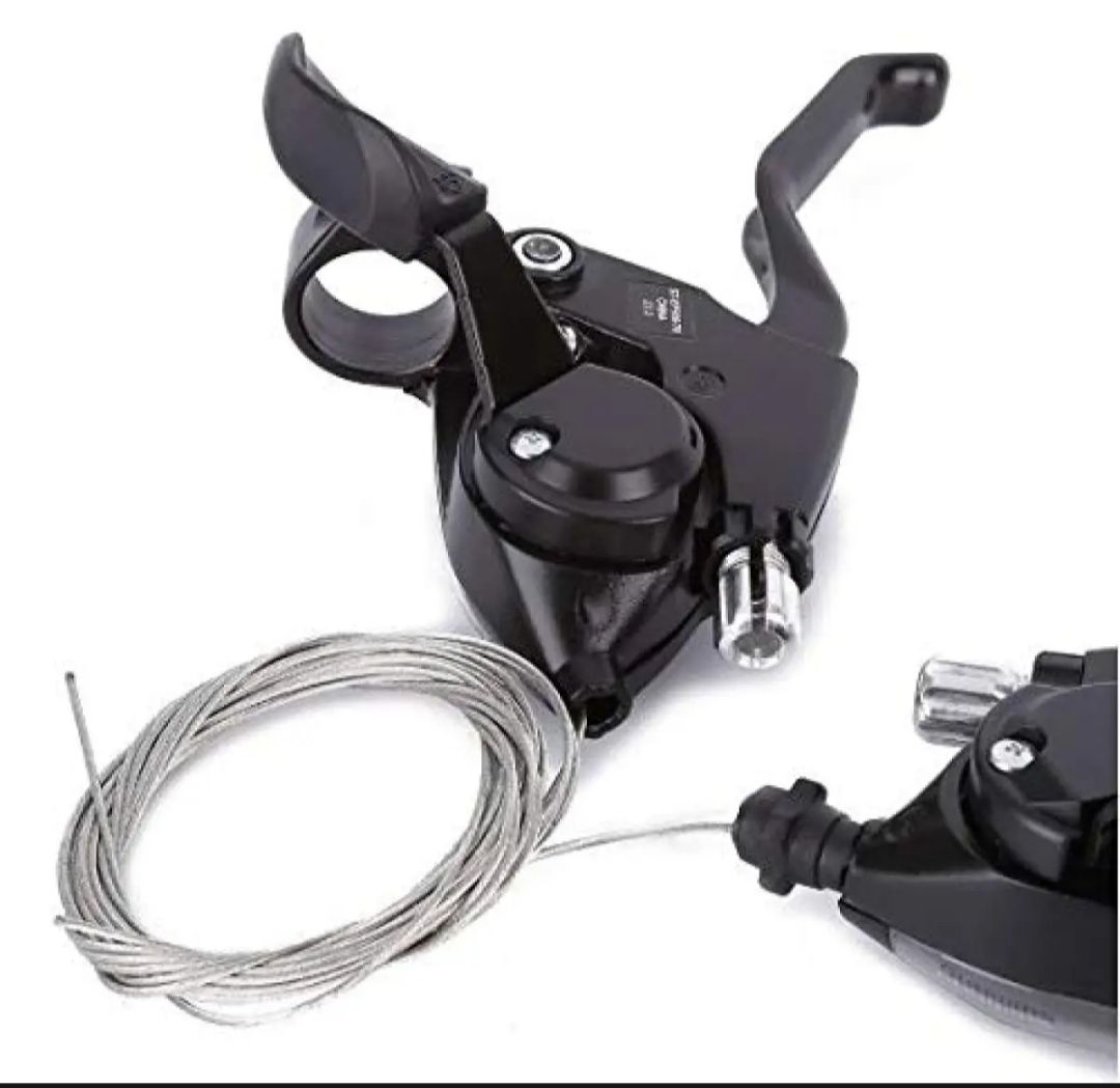 Picture of MTB Bicycle Break Gear Shifter (3 X 7) 21 Speed Cycling Disc Brakes Leve...