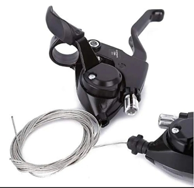 Picture of MTB Bicycle Break Gear Shifter (3 X 7) 21 Speed Cycling Disc Brakes Leve...