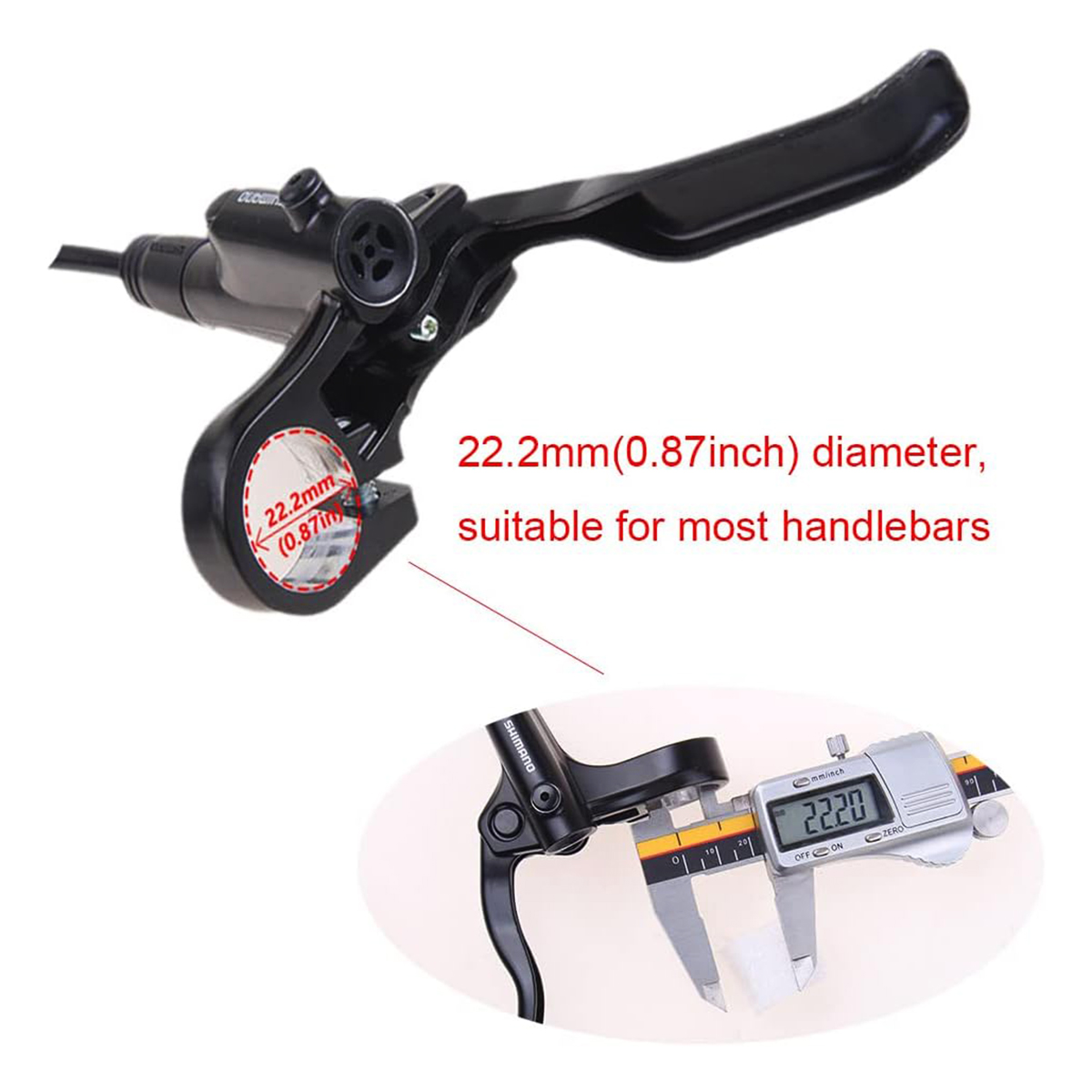 Picture of Shimano Bl Br Mt200 Hydraulic Oil Brake Set For Mtb Bicycles - Reliable Braking Performance For Safety And Control