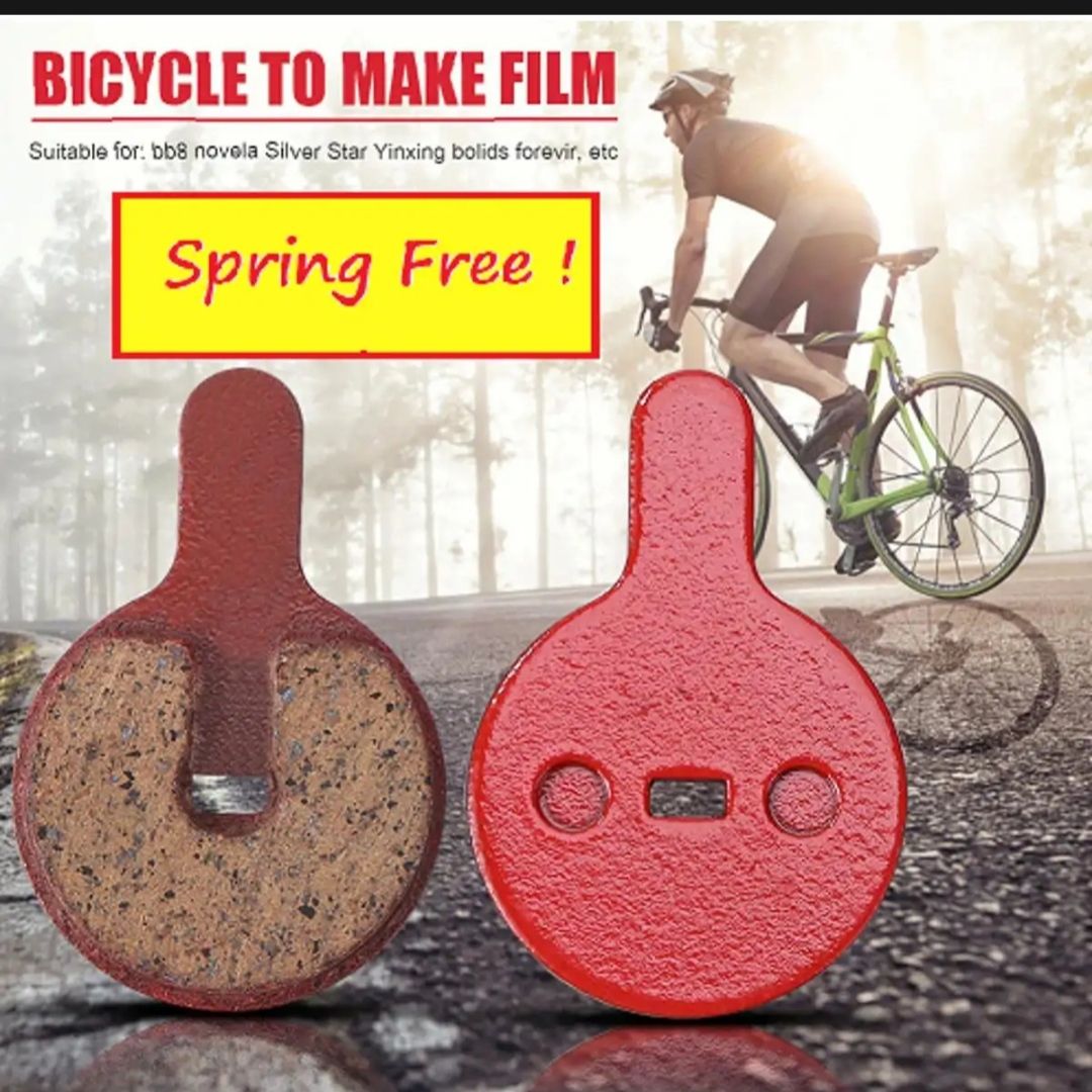 Picture of Bicycle Disc Brake Pads. bb8 Pads (Pair pad with Spring)