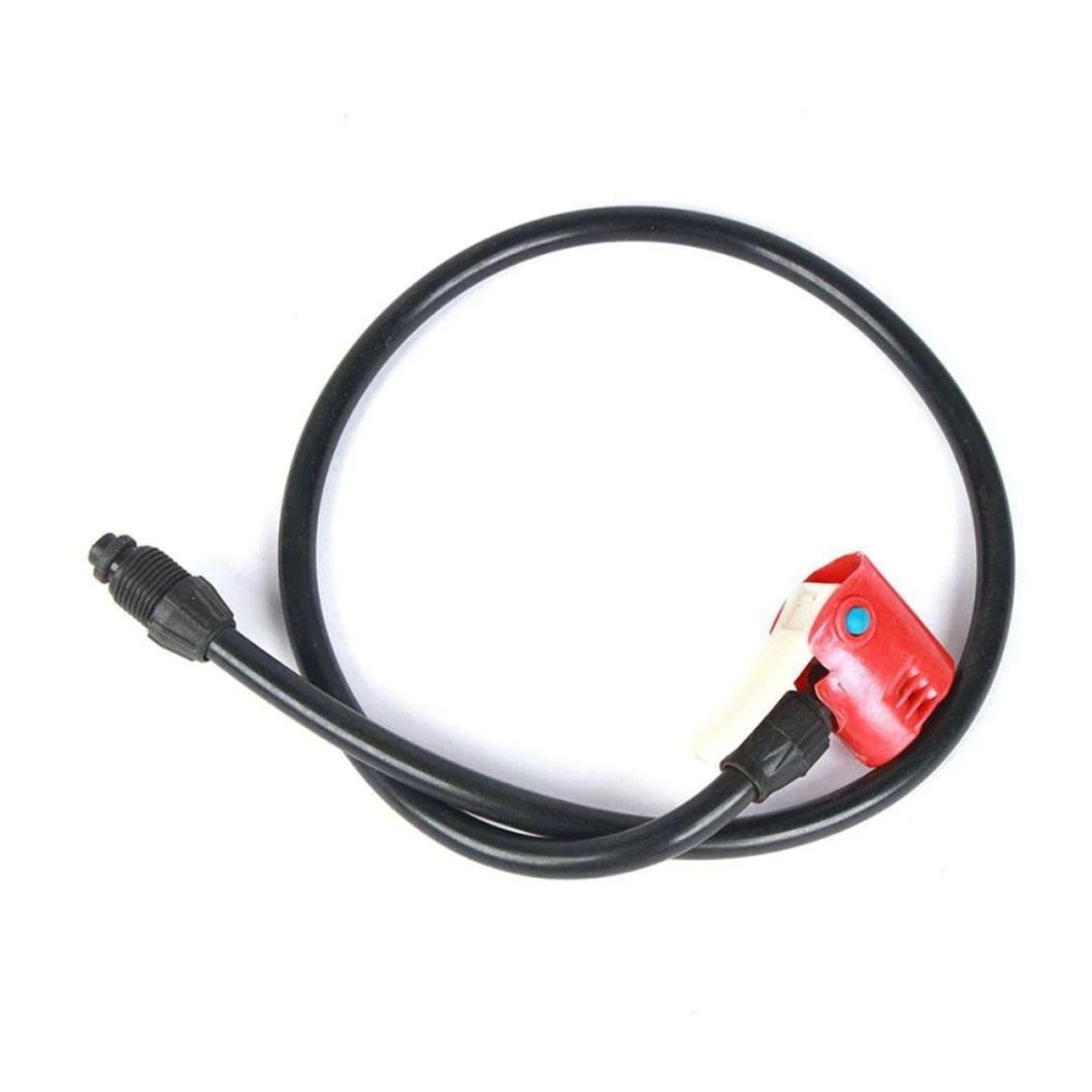 Picture of Bicycle & Ball Pumper Connection. Pumper pipe. Cycle er pumper er pipe.